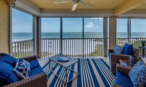 Vacation Villas #333 - Tropical Beachfront condo with a stellar view and screened lanai!